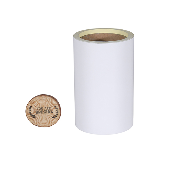Coated paper/yellow bottom