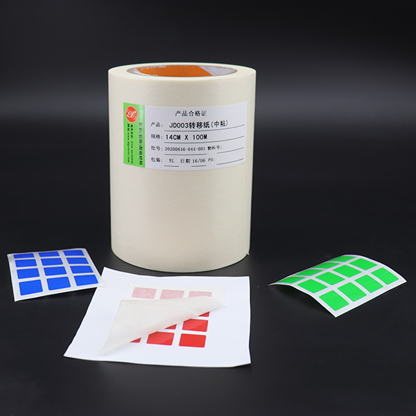 Paper label material