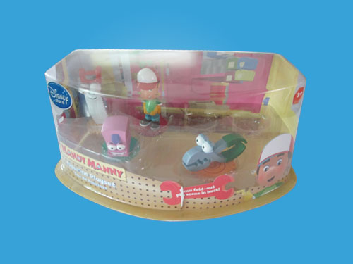 Toy plastic packaging