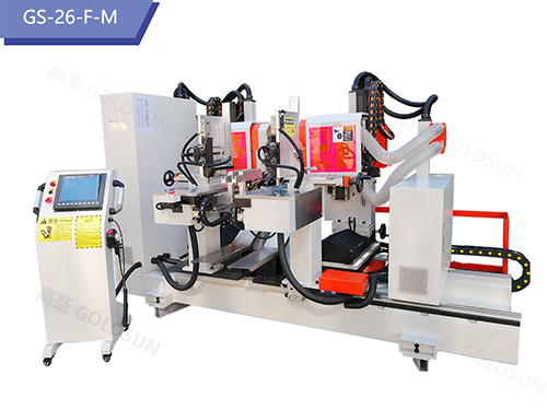 Full CNC double-end slotting machine for making mortises