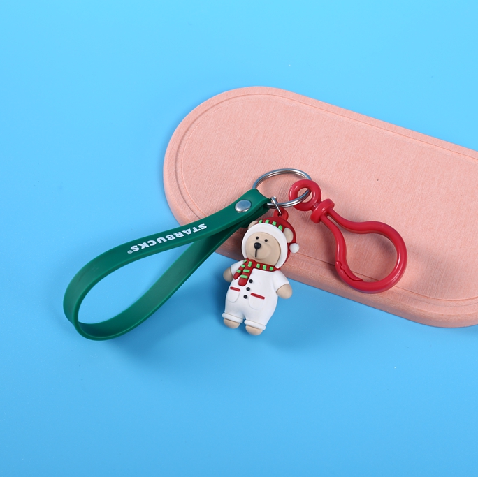 Silicone keychain