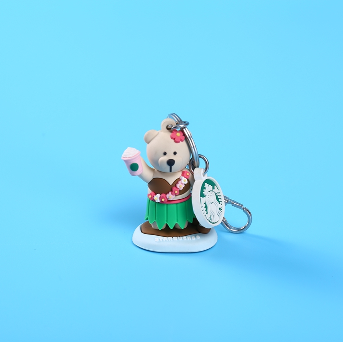 Silicone keychain