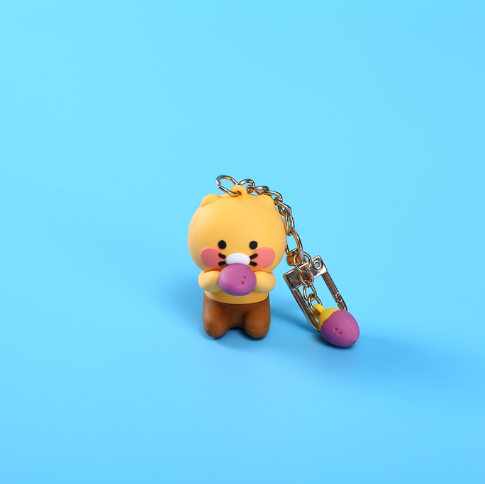 Silicone keychain