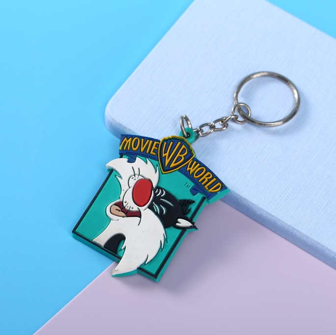 Silicone keychain