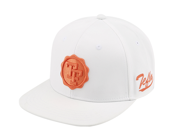 Flat forehead cap