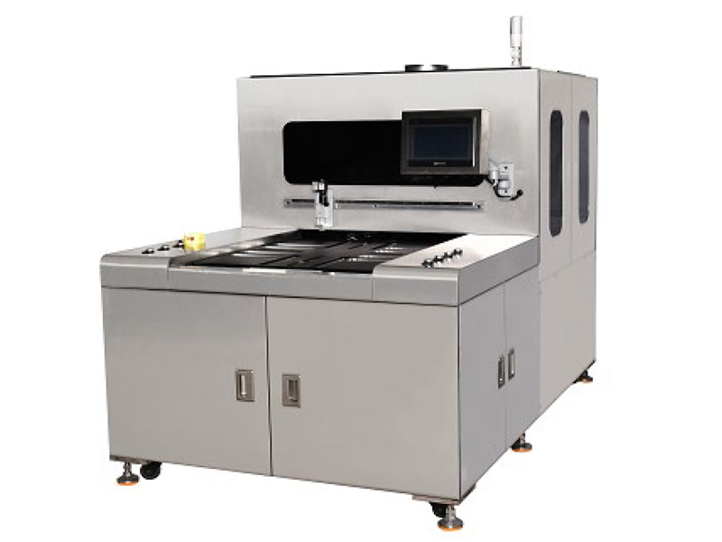 Double table electromagnetic hot melt machine
