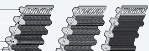 High performance timing belt
