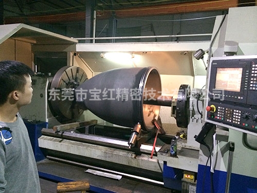 Large CNC lathe processing 1400X4200