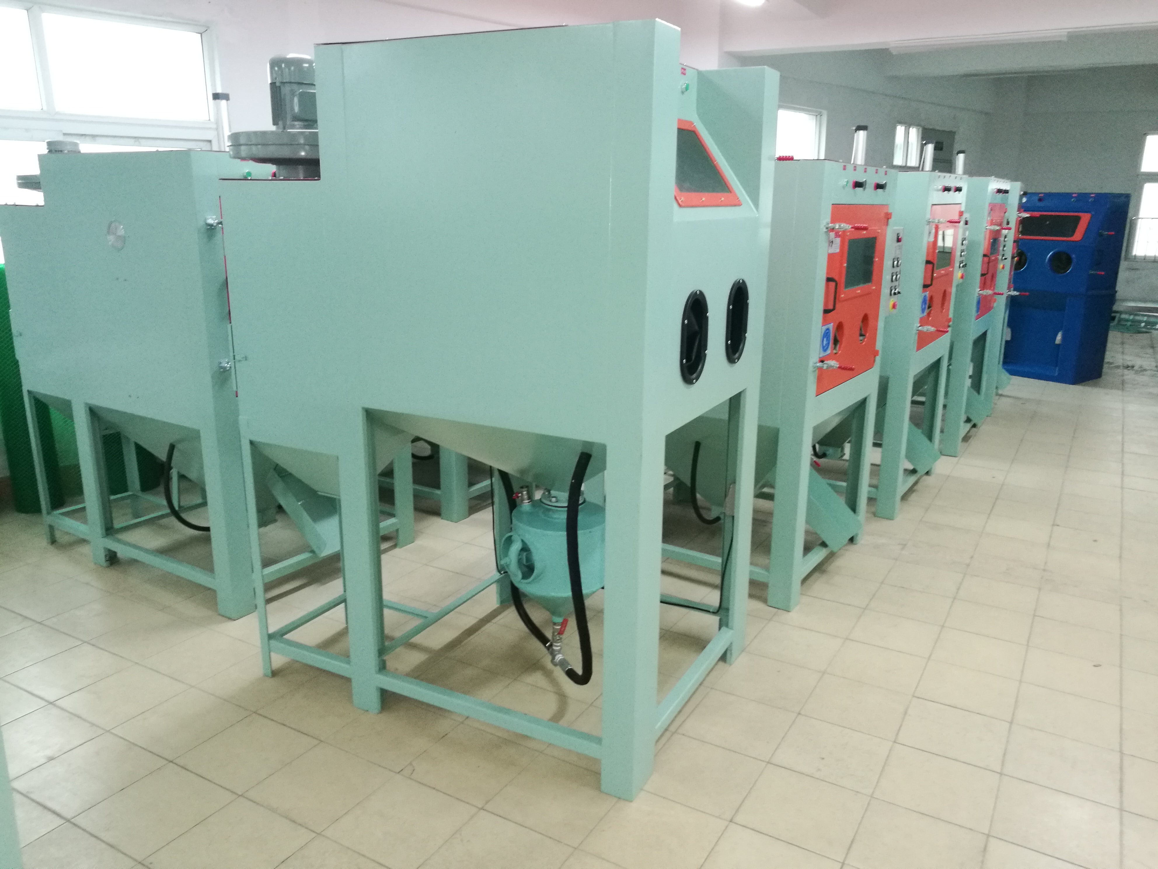 Manual sandblasting machine, high pressure manual sandblasting machine, pressure manual sandblasting machine