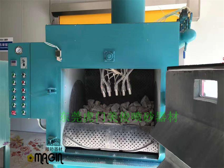 burr edge sandblasting machine