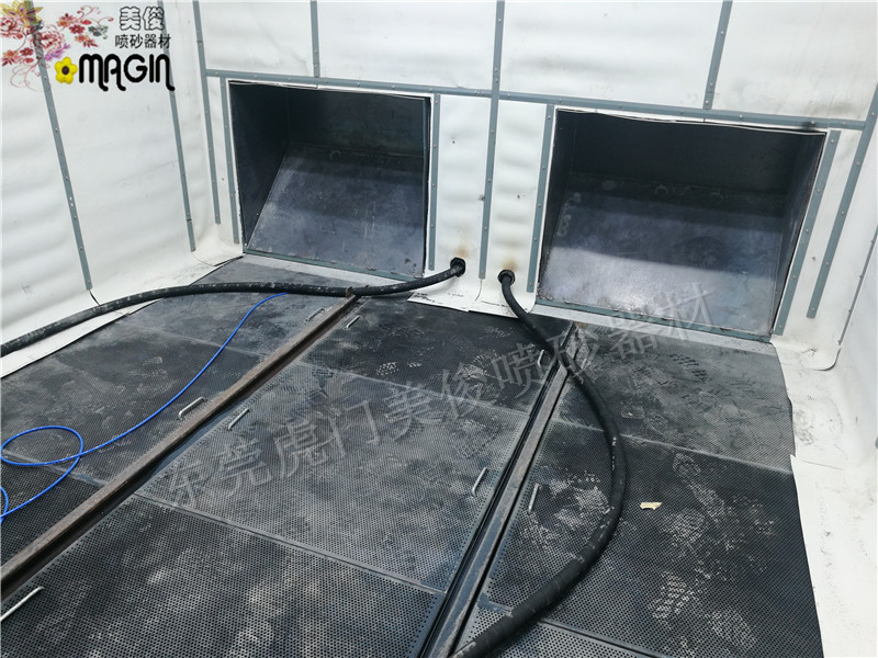 recycling sandblasting room