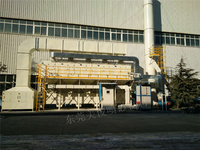 Activated carbon adsorption purification device