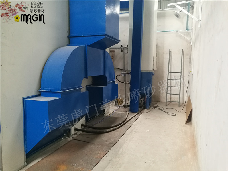 sandblasting room, sandblasting room