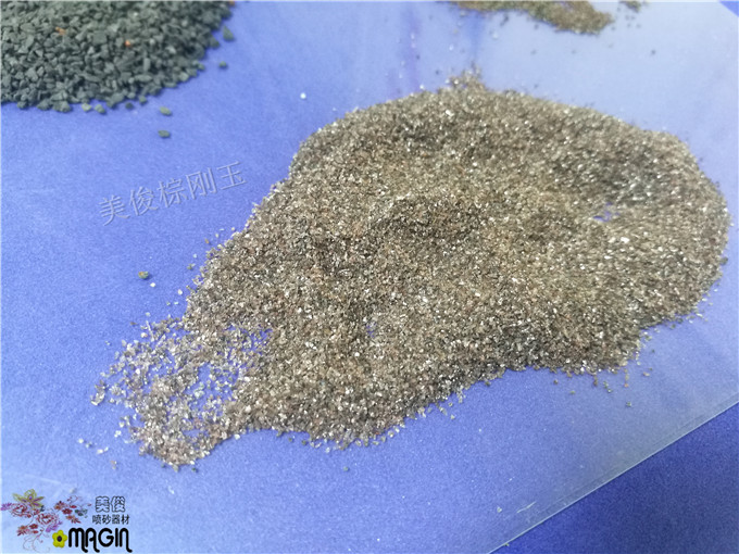 Brown corundum, sandblasting abrasive, polishing material, emery, aluminum sand, alumina sand 