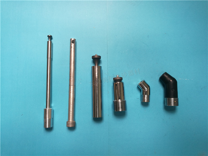Sandblasting gun for the inner wall of the pipeline - elbow sandblasting gun - rust removal sandblasting gun for the inner wall