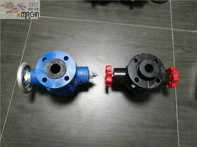 Inspection valve sand adjustment valve