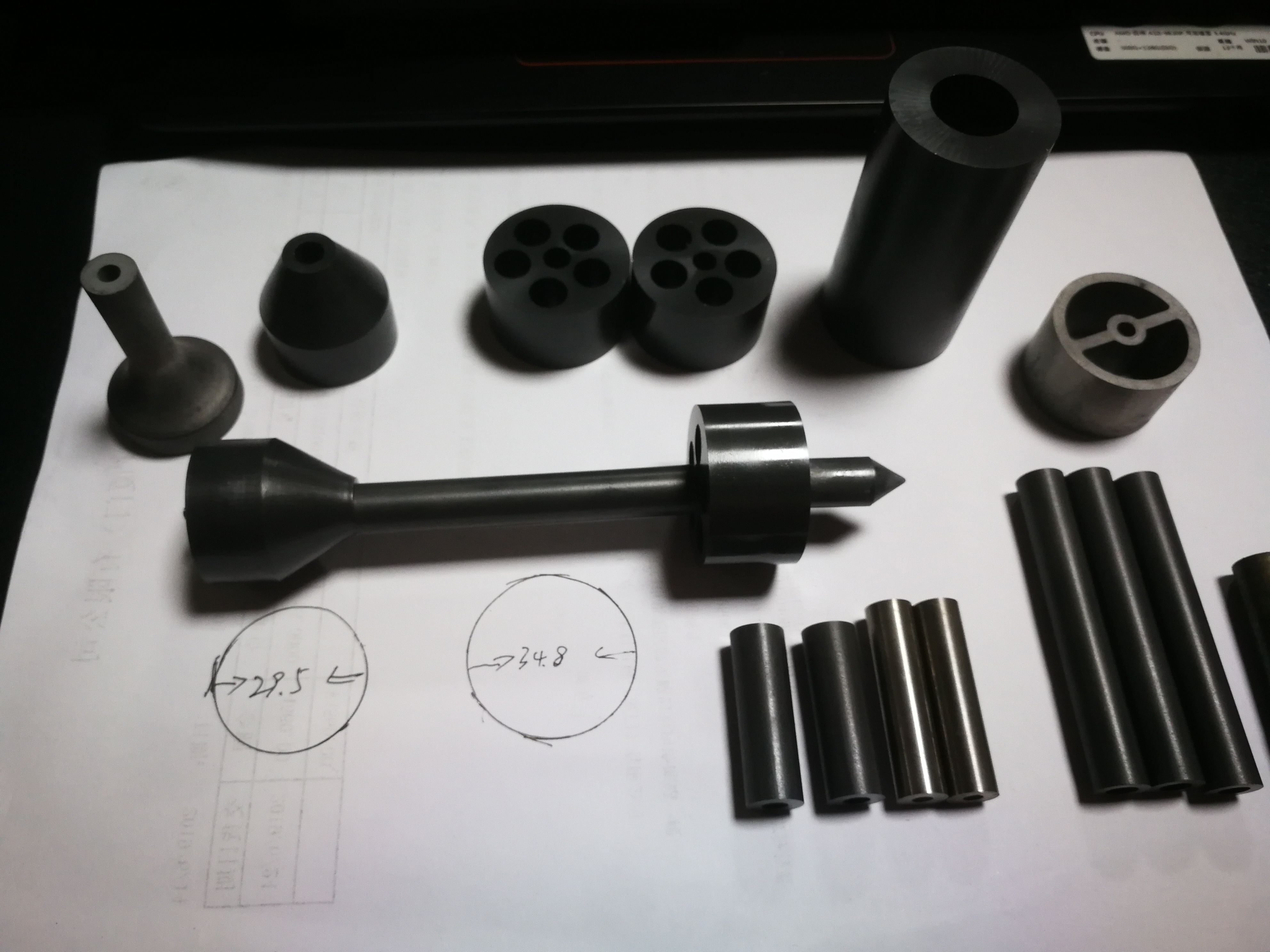 Pipe inner wall blaster blast gun accessories Pipe inner wall sandblaster sandblasting gun accessories