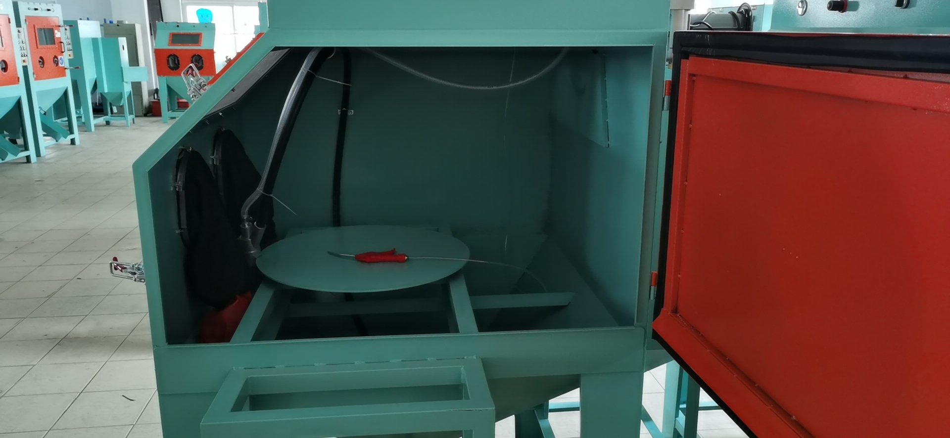 Rotary Sand Blasting Machine