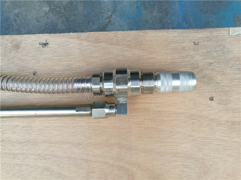 High pressure water sandblasting gun head Hydrodynamic sandblasting gun Sanding gun High pressure water blasting gun head Hydrodynamic sandblasting gun