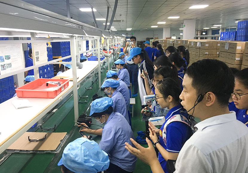 Optical industry application case