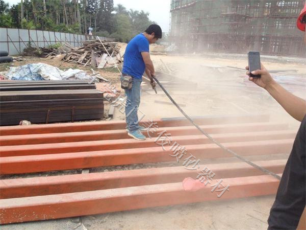 Rust Removal Sandblasting Machine