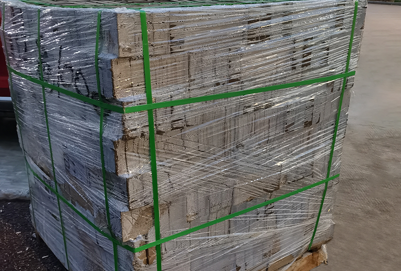 Building materials integrated packaging
