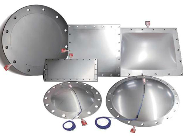 Explosion-proof plate