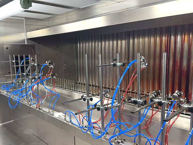 UV ‑ Operating principle of recycling spray booth