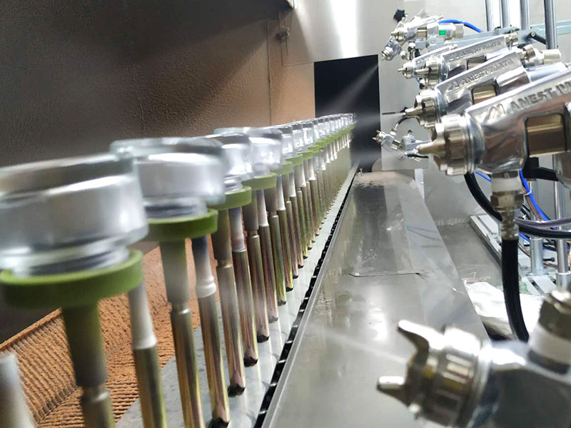 Core working principle of automatic spray booth