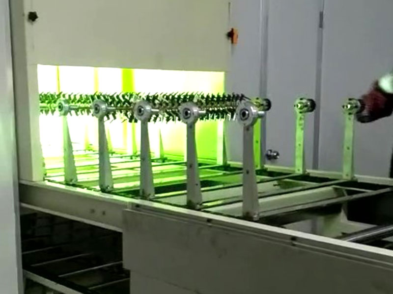 Complete Process Flow: Linear Oven + UV Curing Line