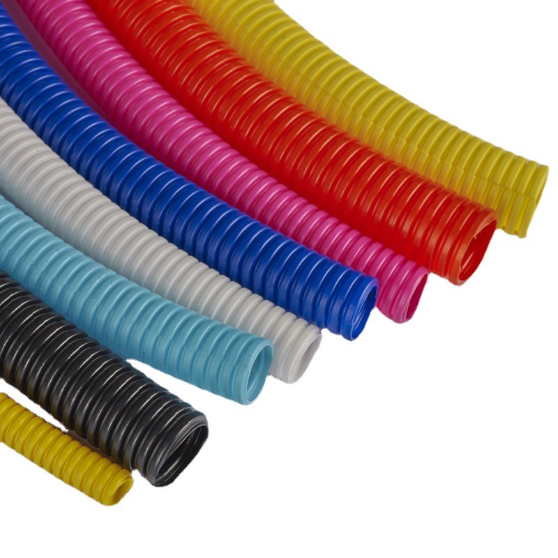 PE PP PA PVC corrugated pipe