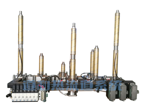 Integrated hot runner