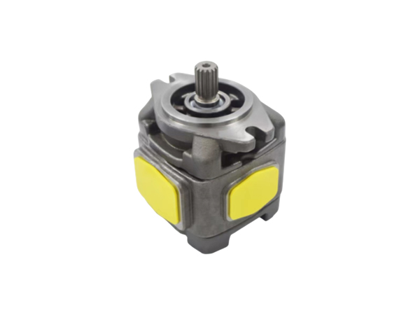 What is the working principle of the GR47-32RRW-F1 internal gear pump?