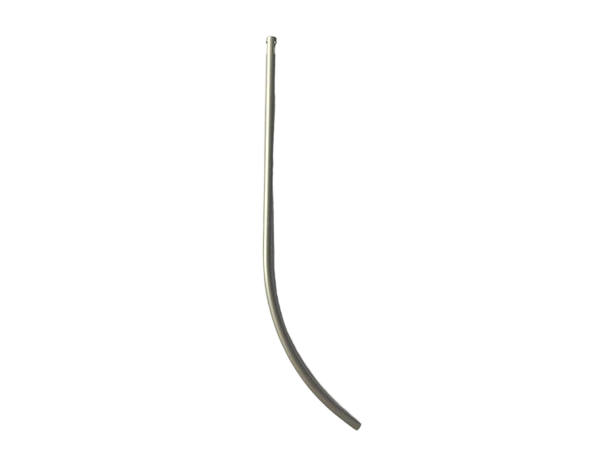 Hollow microphone tube, diameter 2.0 mm