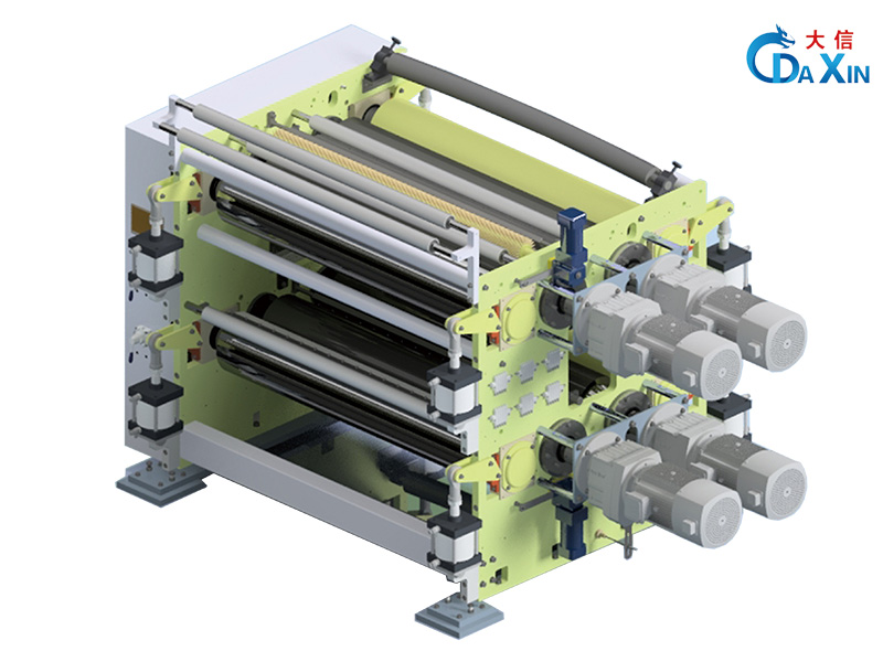 8-Roll-Glue-Free-Lamination-&-Embossing-Assembly