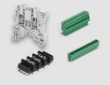Terminal blocks and terminal strips