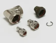 Connector back cover and adapter