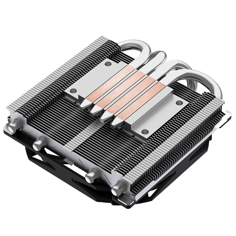 Skiving Fin Plate Water Cooling Block Heatsink Usb White Aluminium Fins Copper Base 4 Heat Pipes Copper & Aluminum Heatpipe