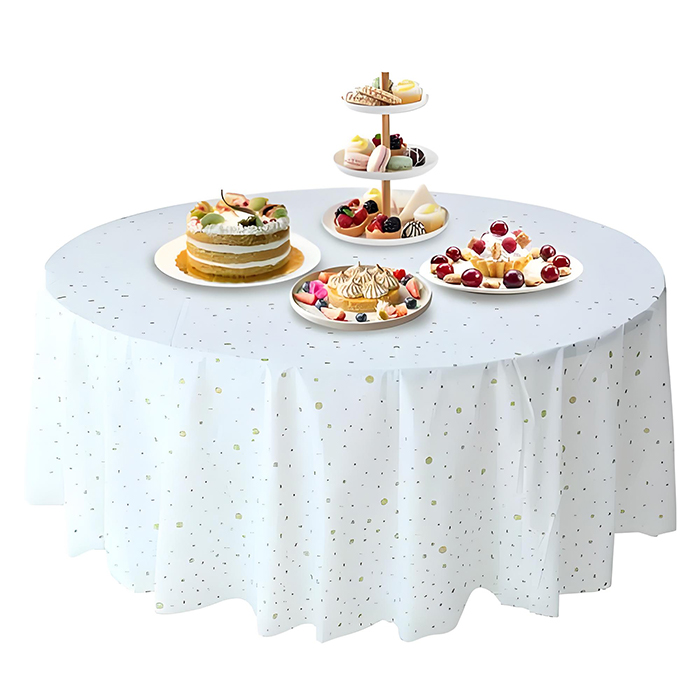 Disposable-Round-Plain-Tablecloth