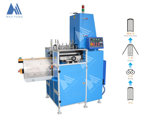 MF-SKJ380AS Hard Cover Book Casing In Machine (The Newest One)
