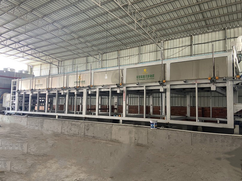 60 t/d direct-cooling block ice machine / custom large-scale ice plant