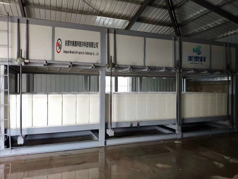 2 Sets of 20 t/d Direct‑Cooling Block Ice Machines Exported to Taiwan