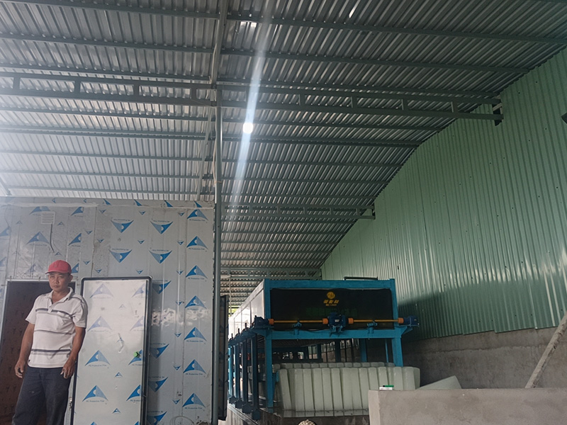 30 t/d Direct‑Cooling Block Ice Machine – Vietnam Ice Plant