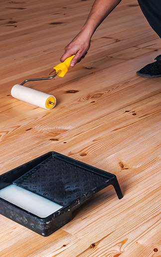 Floor application