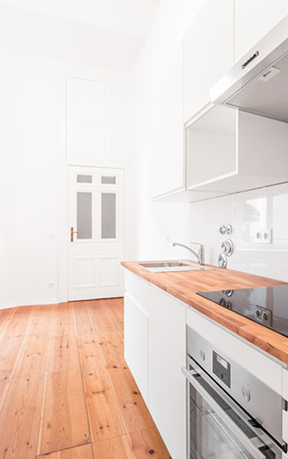 Solid wood door