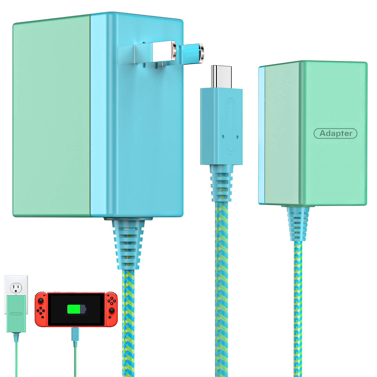 NS charger, Activision version, CCC certification, AC ADAPTER, NS power supply