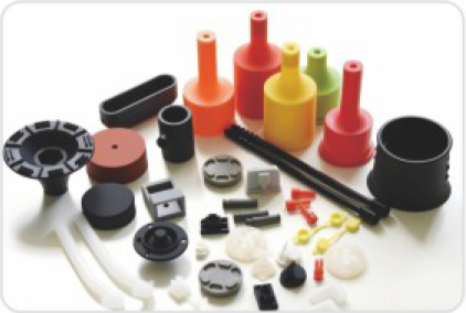 Rubber molded parts