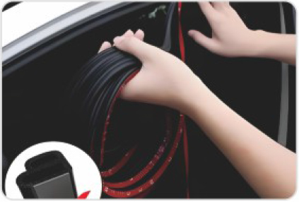 extruded rubber profiles