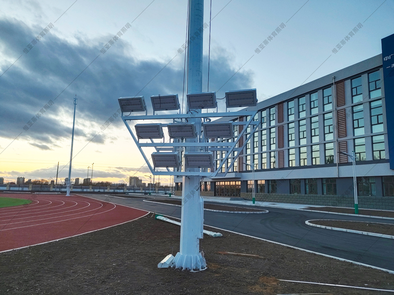 Inner Mongolia Bailu School Soccer Field Lighting