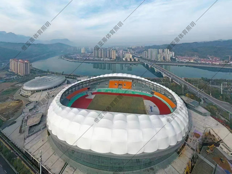 Zhangjiajie Helong Sports Center Soccer Field Lighting